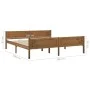 Estructura de cama madera maciza pino marrón miel 180x200 cm de vidaXL, Camas y somieres - Ref: Foro24-322115, Precio: 136,50...
