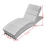Diván de cuero sintético blanco de vidaXL, Divanes - Ref: Foro24-240712, Precio: 221,79 €, Descuento: %