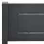 Solid gray pine wood bed frame 180x200 cm by vidaXL, Beds and slatted bases - Ref: Foro24-322129, Price: 160,11 €, Discount: %