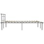 Estructura de cama de metal gris 160x200 cm de vidaXL, Camas y somieres - Ref: Foro24-324834, Precio: 106,90 €, Descuento: %