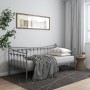 Graues Metall-Schlafsofagestell 90x200 cm von vidaXL, Betten und Lattenroste - Ref: Foro24-324757, Preis: 166,82 €, Rabatt: %