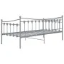 Gray metal sofa bed frame 90x200 cm by vidaXL, Beds and slatted bases - Ref: Foro24-324757, Price: 158,49 €, Discount: %