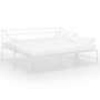 White metal removable sofa bed frame 90x200 cm by vidaXL, Beds and slatted bases - Ref: Foro24-324777, Price: 182,52 €, Disco...