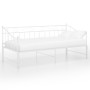 White metal removable sofa bed frame 90x200 cm by vidaXL, Beds and slatted bases - Ref: Foro24-324777, Price: 182,52 €, Disco...