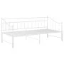 White metal removable sofa bed frame 90x200 cm by vidaXL, Beds and slatted bases - Ref: Foro24-324777, Price: 162,67 €, Disco...