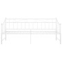 White metal removable sofa bed frame 90x200 cm by vidaXL, Beds and slatted bases - Ref: Foro24-324777, Price: 182,52 €, Disco...