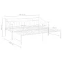 White metal removable sofa bed frame 90x200 cm by vidaXL, Beds and slatted bases - Ref: Foro24-324777, Price: 162,67 €, Disco...
