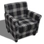 Sessel mit schwarzem Stoffkissen von vidaXL, Sessel - Ref: Foro24-240977, Preis: 214,13 €, Rabatt: %