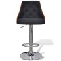 Barhocker 2 Einheiten aus Stoff mit verstellbarer Höhe von vidaXL, Küchenhocker - Ref: Foro24-241056, Preis: 151,07 €, Rabatt: %