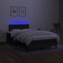Boxspringbett mit LED-Matratze Stoff schwarz 120x200 cm von vidaXL, Betten und Lattenroste - Ref: Foro24-3133303, Preis: 390,...