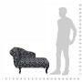 Tagesbett aus weißem und schwarzem Stoff von vidaXL, Tagesbetten - Ref: Foro24-242403, Preis: 207,32 €, Rabatt: %