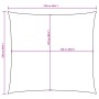 Toldo de vela cuadrado tela Oxford azul 2,5x2,5 m