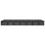 Small gray solid wood single bed frame 75x190 cm by vidaXL, Beds and slatted bases - Ref: Foro24-820698, Price: 134,24 €, Dis...