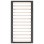 Small gray solid wood single bed frame 75x190 cm by vidaXL, Beds and slatted bases - Ref: Foro24-820698, Price: 136,60 €, Dis...