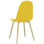 Sillas de comedor 2 uds terciopelo amarillo mostaza