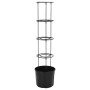 Macetero para tomates polipropileno antracita Ø29,5x115 cm