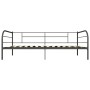 Estructura de cama de metal gris 90x200 cm de vidaXL, Camas y somieres - Ref: Foro24-284674, Precio: 115,28 €, Descuento: %