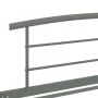 Graues Metallbettgestell 100x200 cm von vidaXL, Betten und Lattenroste - Ref: Foro24-284663, Preis: 66,50 €, Rabatt: %