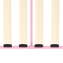 Pink metal bed frame 90x200 cm by vidaXL, Beds and slatted bases - Ref: Foro24-284671, Price: 93,63 €, Discount: %