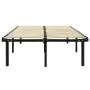 Black metal bed frame 180x200 cm by vidaXL, Beds and slatted bases - Ref: Foro24-284683, Price: 149,53 €, Discount: %