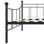 Black metal bed frame 90x200 cm by vidaXL, Beds and slatted bases - Ref: Foro24-284669, Price: 127,91 €, Discount: %