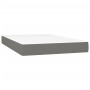 Boxspringbett mit Matratze und dunkelgrauem LED-Stoff 120x200 cm von vidaXL, Betten und Lattenroste - Ref: Foro24-3133222, Pr...