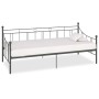 Gray metal bed frame 90x200 cm by vidaXL, Beds and slatted bases - Ref: Foro24-284670, Price: 103,62 €, Discount: %