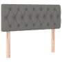 Boxspringbett mit Matratze und dunkelgrauem LED-Stoff 120x200 cm von vidaXL, Betten und Lattenroste - Ref: Foro24-3133382, Pr...