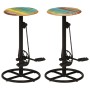 Küchenhocker 2 Einheiten recyceltes Massivholz von vidaXL, Küchenhocker - Ref: Foro24-246412, Preis: 208,66 €, Rabatt: %