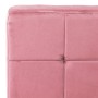 Silla de relajación de terciopelo rosa 65x79x87 cm en Sillas | Comprar online en Foro24