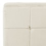 Silla de relajación de terciopelo crema blanca 65x79x87 cm en Sillas | Comprar online en Foro24