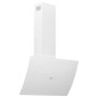 White tempered glass steel wall extractor hood 60 cm by vidaXL, Extractors - Ref: Foro24-51676, Price: 209,77 €, Discount: %