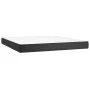 Box spring bed with mattress and LED black synthetic leather 180x200 cm by vidaXL, Beds and slatted bases - Ref: Foro24-31341...