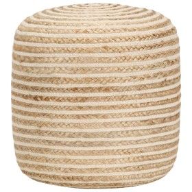 Handgefertigtes Pouf aus Jute, 40x45 cm. von vidaXL, Osmanen - Ref: Foro24-248074, Preis: 92,43 €, Rabatt: %