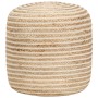 Puf hecho a mano 40x45 cm yute de vidaXL, Otomanas - Ref: Foro24-248074, Precio: 95,81 €, Descuento: %