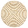 Puf hecho a mano 45x30 cm yute de vidaXL, Otomanas - Ref: Foro24-248073, Precio: 80,21 €, Descuento: %