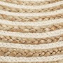 Puf hecho a mano 45x30 cm yute de vidaXL, Otomanas - Ref: Foro24-248073, Precio: 80,21 €, Descuento: %