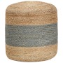 Handgefertigter olivgrüner Pouf 40x45 cm aus Jute von vidaXL, Osmanen - Ref: Foro24-248079, Preis: 75,08 €, Rabatt: %