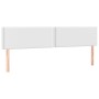 Cama box spring colchón y LED cuero sintético blanco 200x200 cm de vidaXL, Camas y somieres - Ref: Foro24-3134184, Precio: 58...
