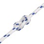Cuerda de barco polipropileno blanco 8 mm 50 m