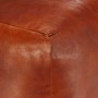 Puf 40x40x40 cm cuero genuino de cabra de vidaXL, Otomanas - Ref: Foro24-248126, Precio: 112,11 €, Descuento: %