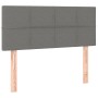 Boxspringbett mit Matratze und dunkelgrauem LED-Stoff 120x200 cm von vidaXL, Betten und Lattenroste - Ref: Foro24-3133702, Pr...