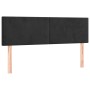Boxspringbett mit Matratze und LED-Samt in Schwarz, 140 x 190 cm von vidaXL, Betten und Lattenroste - Ref: Foro24-3134281, Pr...