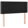 Box spring bed with mattress and LED black velvet 80x200 cm by vidaXL, Beds and slatted bases - Ref: Foro24-3134311, Price: 2...