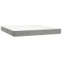 Boxspringbett mit Matratze und hellgrauem LED-Samt 180x200 cm von vidaXL, Betten und Lattenroste - Ref: Foro24-3134297, Preis...