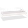 White metal bed frame 90x200 cm by vidaXL, Beds and slatted bases - Ref: Foro24-284668, Price: 84,26 €, Discount: %