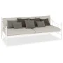 Estructura de cama de metal blanco 90x200 cm de vidaXL, Camas y somieres - Ref: Foro24-284668, Precio: 83,53 €, Descuento: %
