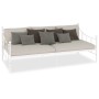 White metal bed frame 90x200 cm by vidaXL, Beds and slatted bases - Ref: Foro24-284668, Price: 84,26 €, Discount: %