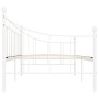 White metal bed frame 90x200 cm by vidaXL, Beds and slatted bases - Ref: Foro24-284668, Price: 84,26 €, Discount: %