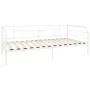 White metal bed frame 90x200 cm by vidaXL, Beds and slatted bases - Ref: Foro24-284672, Price: 106,44 €, Discount: %